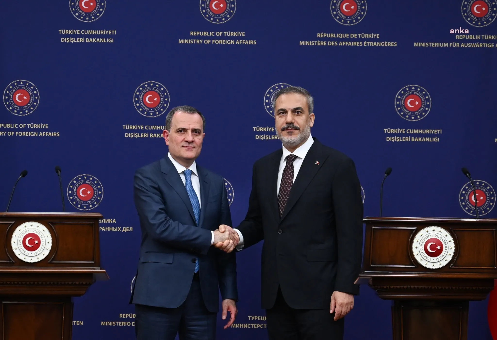 Dışişleri Bakanı Fidan, Azerbaycanlı mevkidaşı ile görüştü